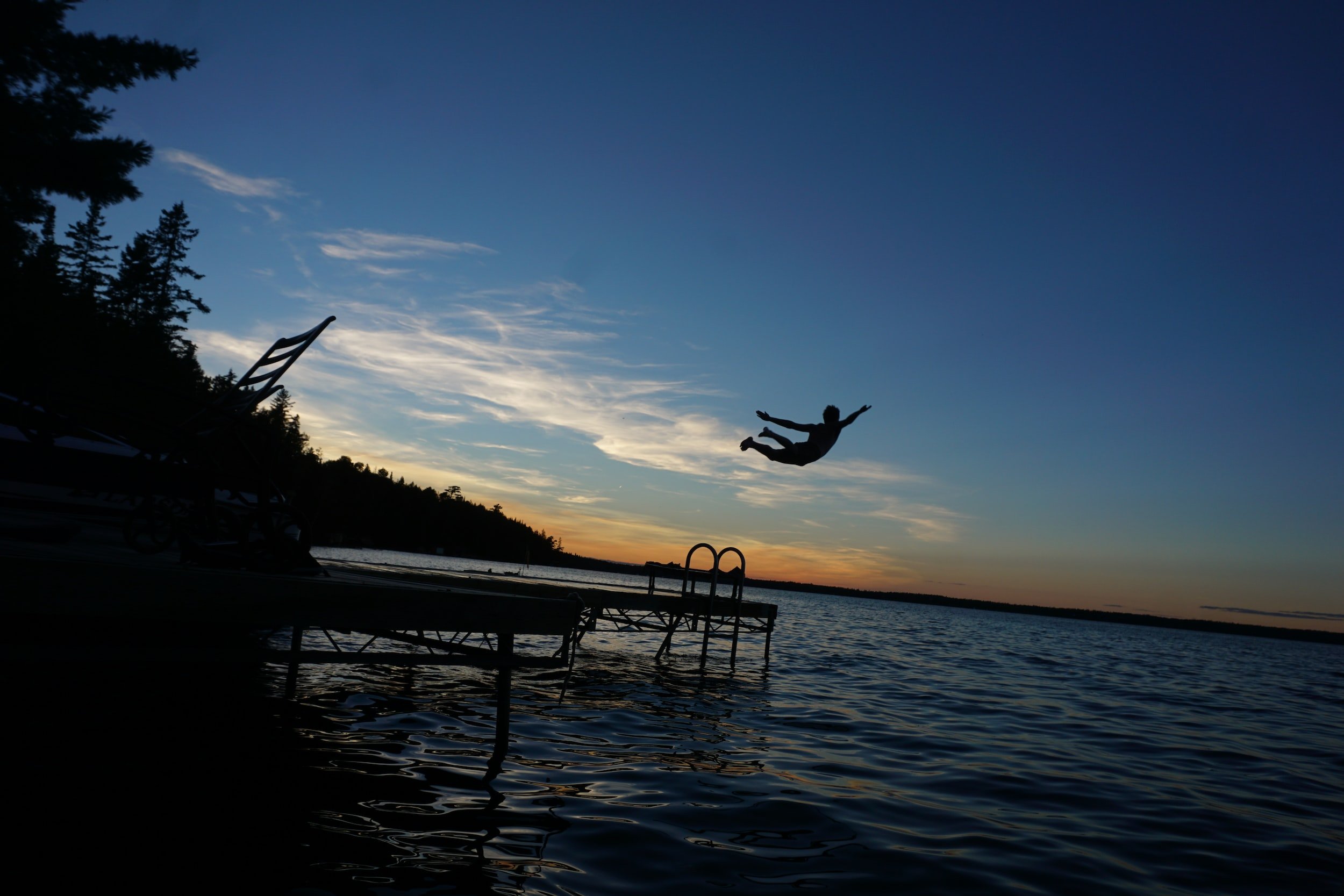 diving in